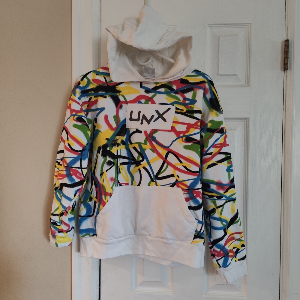 Unxpectd UNX graffiti sweatshirt Large